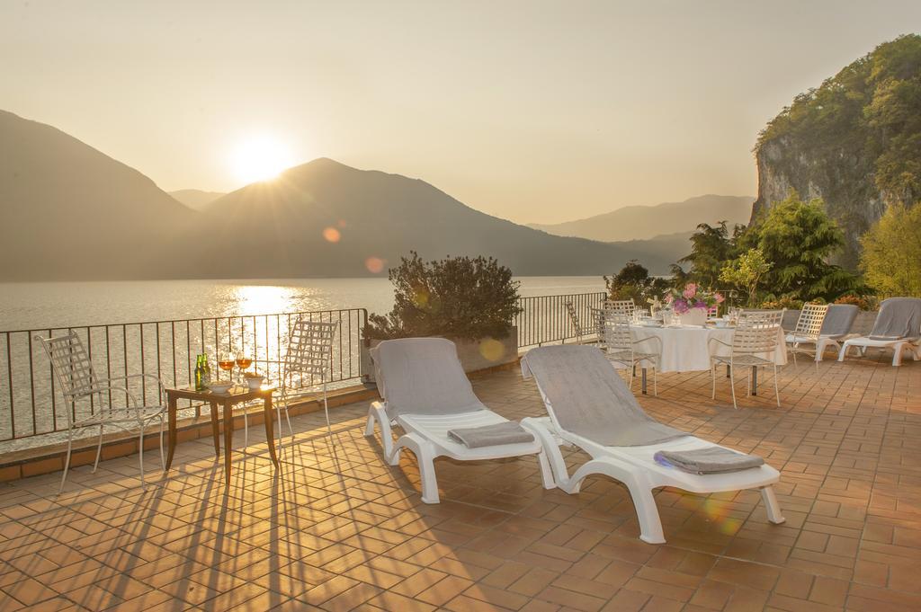 The Terrace On The Lake Marone Luaran gambar