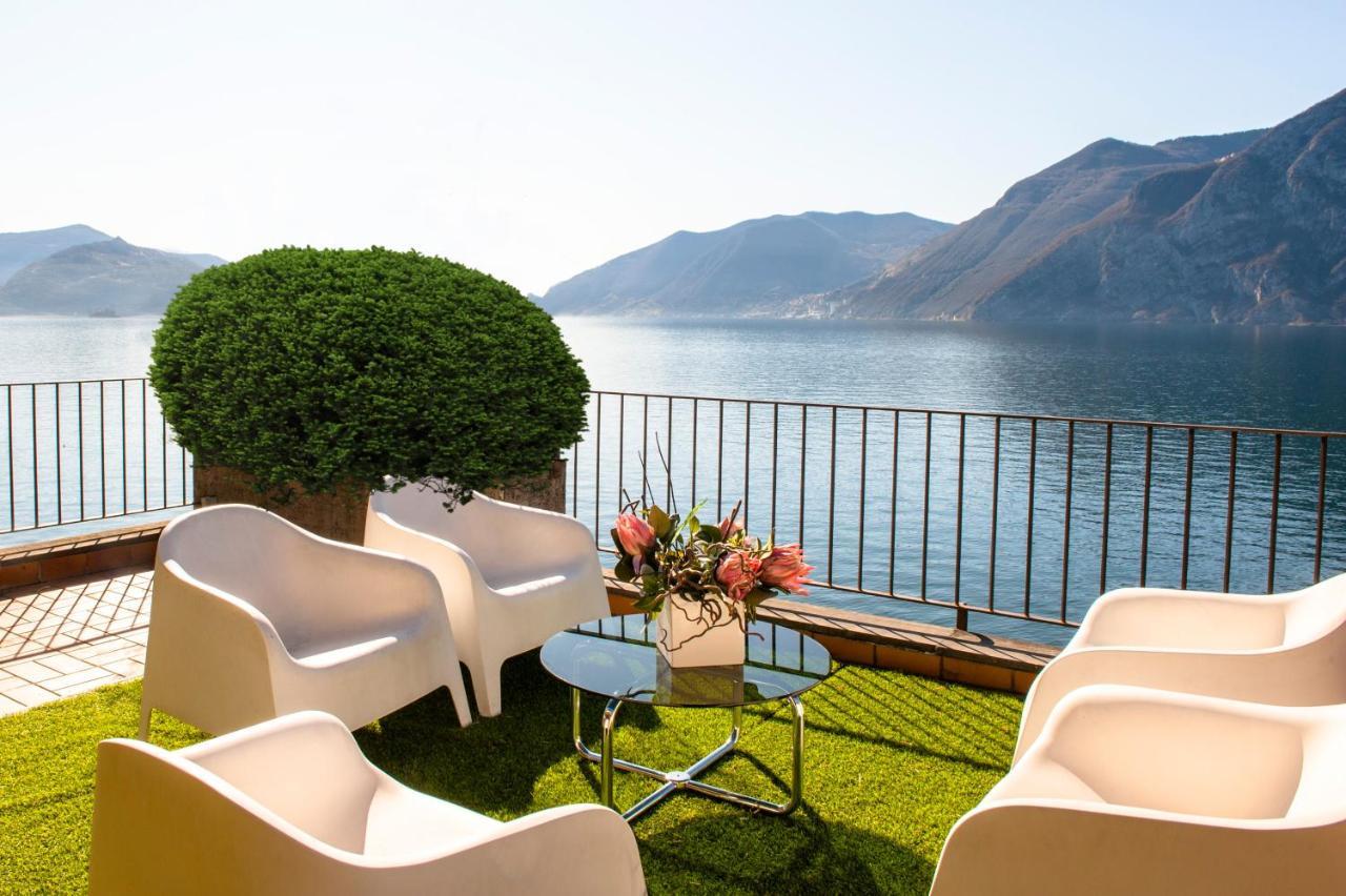 The Terrace On The Lake Marone Luaran gambar