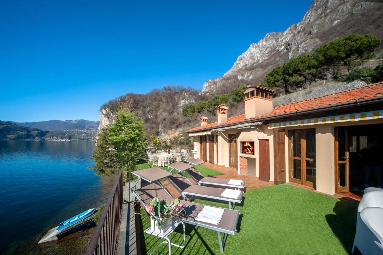 The Terrace On The Lake Marone Luaran gambar
